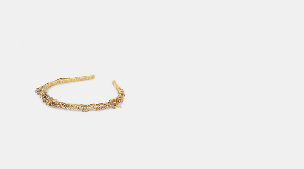 The Roxy Golden Headband