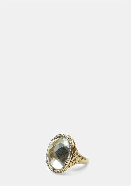 Kathryn Bentley Green Amethyst Ring
