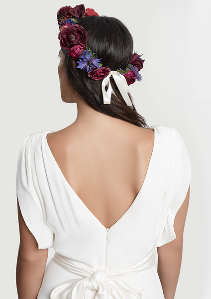 The Scarlett Ohara Floral Halo