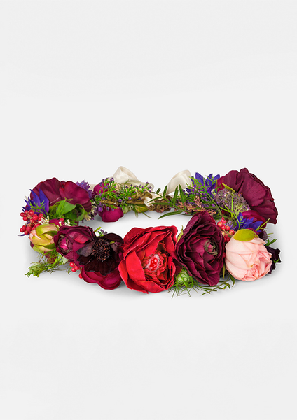 The Scarlett Ohara Floral Halo