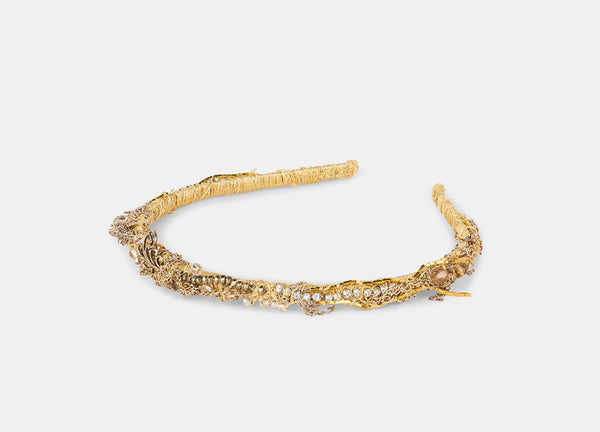 The Roxy Golden Headband