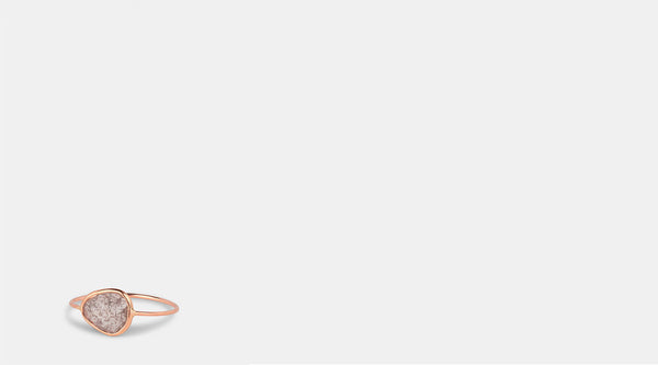 Vale x Stone Fox Bride Raw Diamond Slice Ring